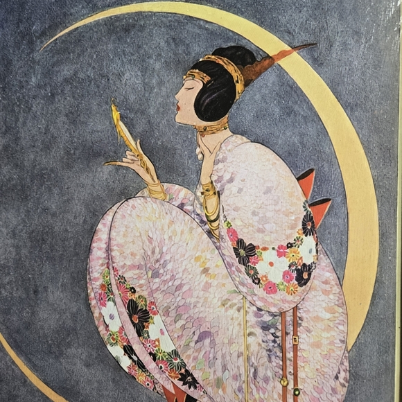 Framed Vanity Fair Magazine Cover of Oct 1913 Wall Art Art Deco Style 25 x 15.5" - Picture 2 of 9